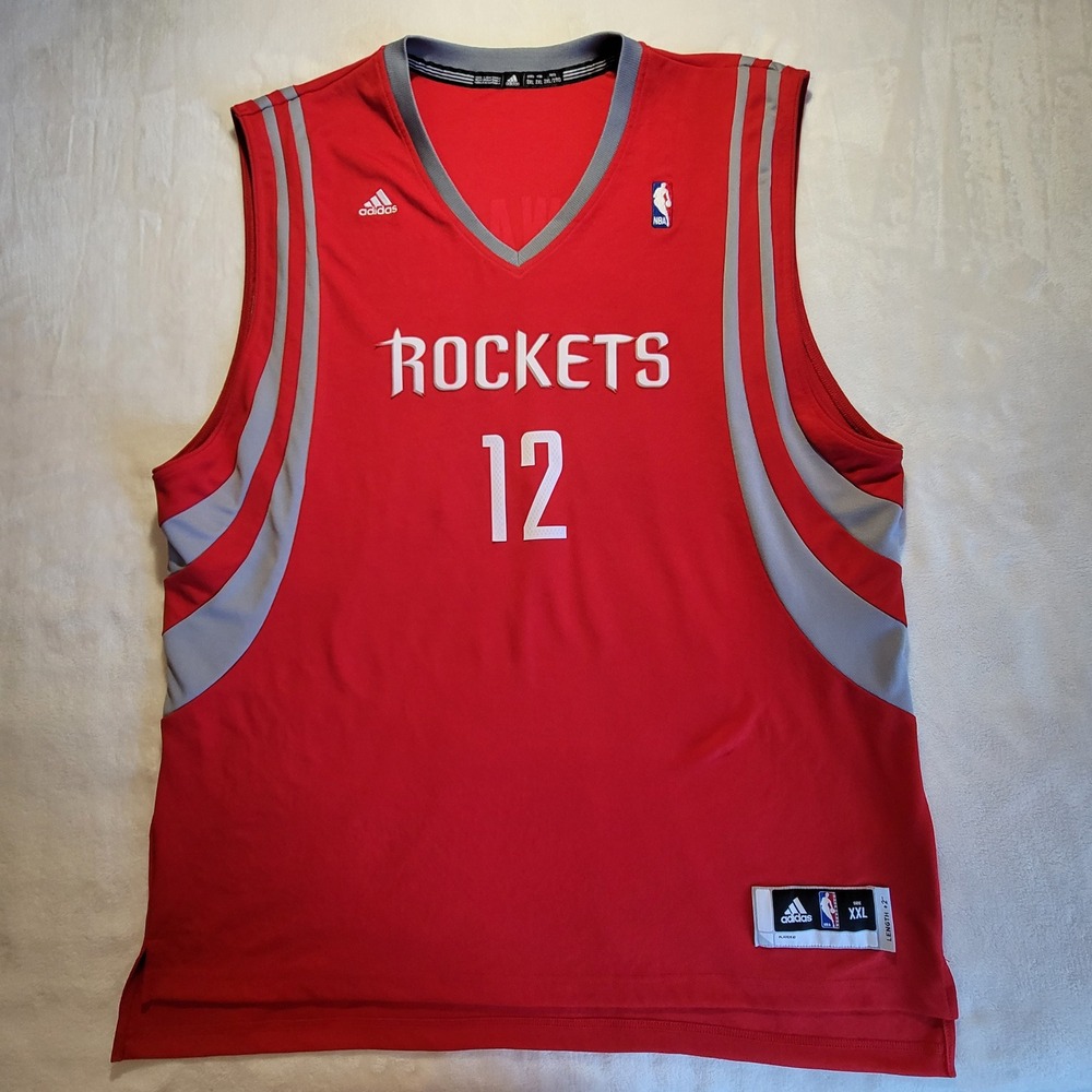Adidas Houston‎ Rockets Jersey Mens XXL Red Dwight Howard 12 Swingman Basketball